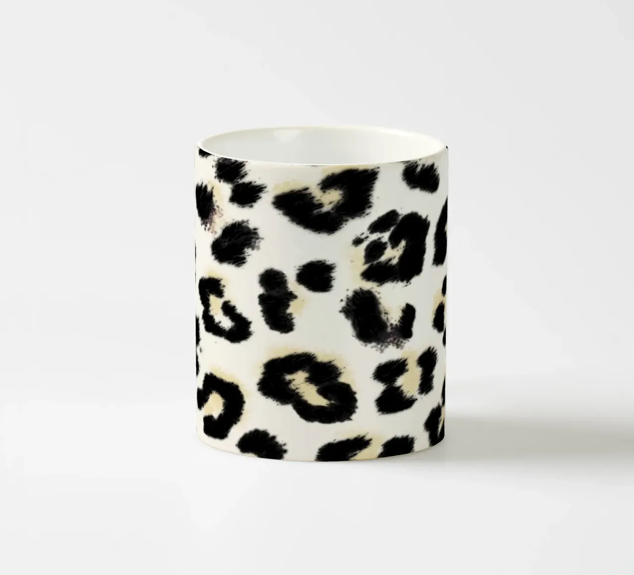 Feline Animal Print tazza in ceramica da anisillustration