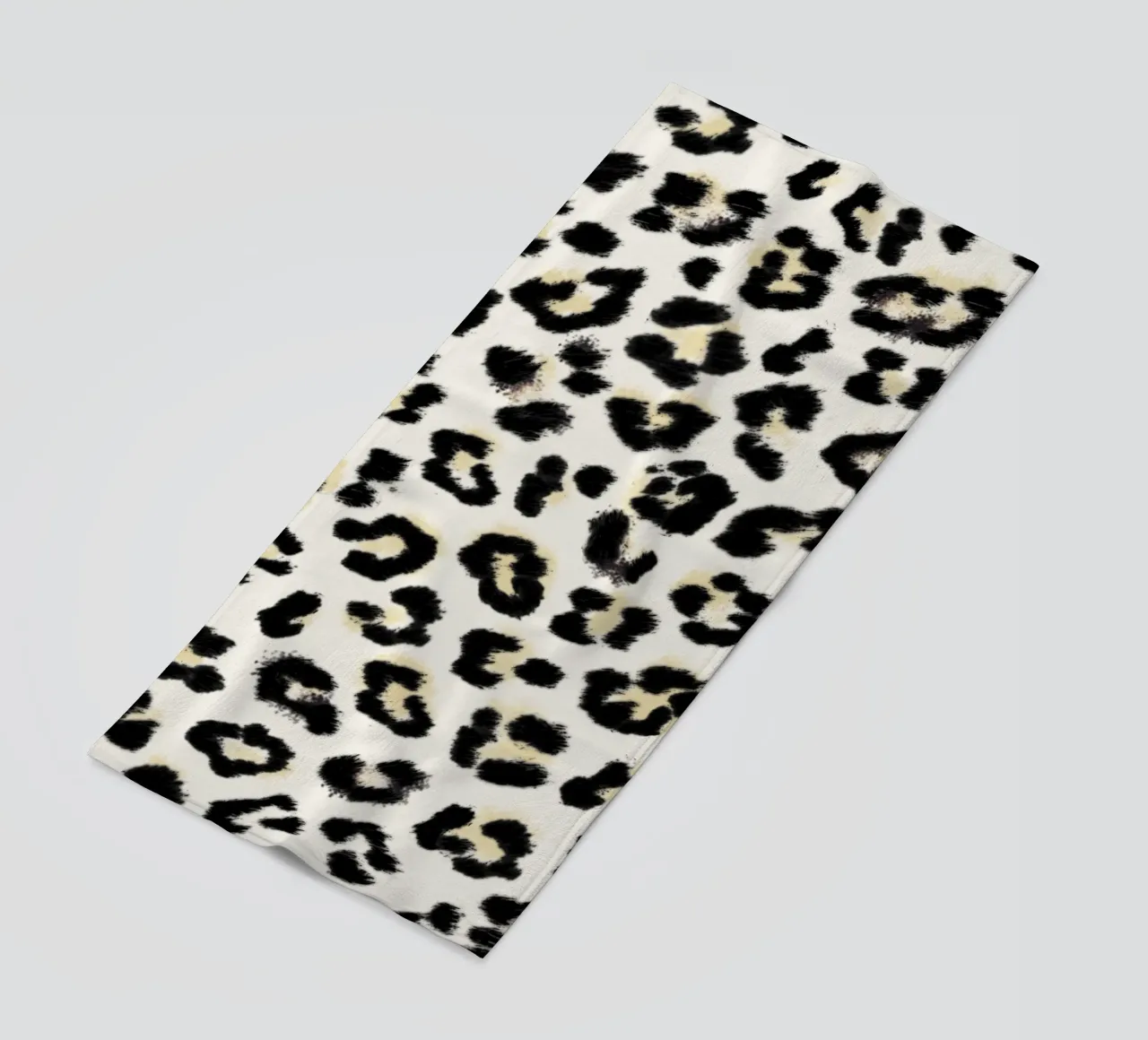 Feline Animal Print telo mare da anisillustration