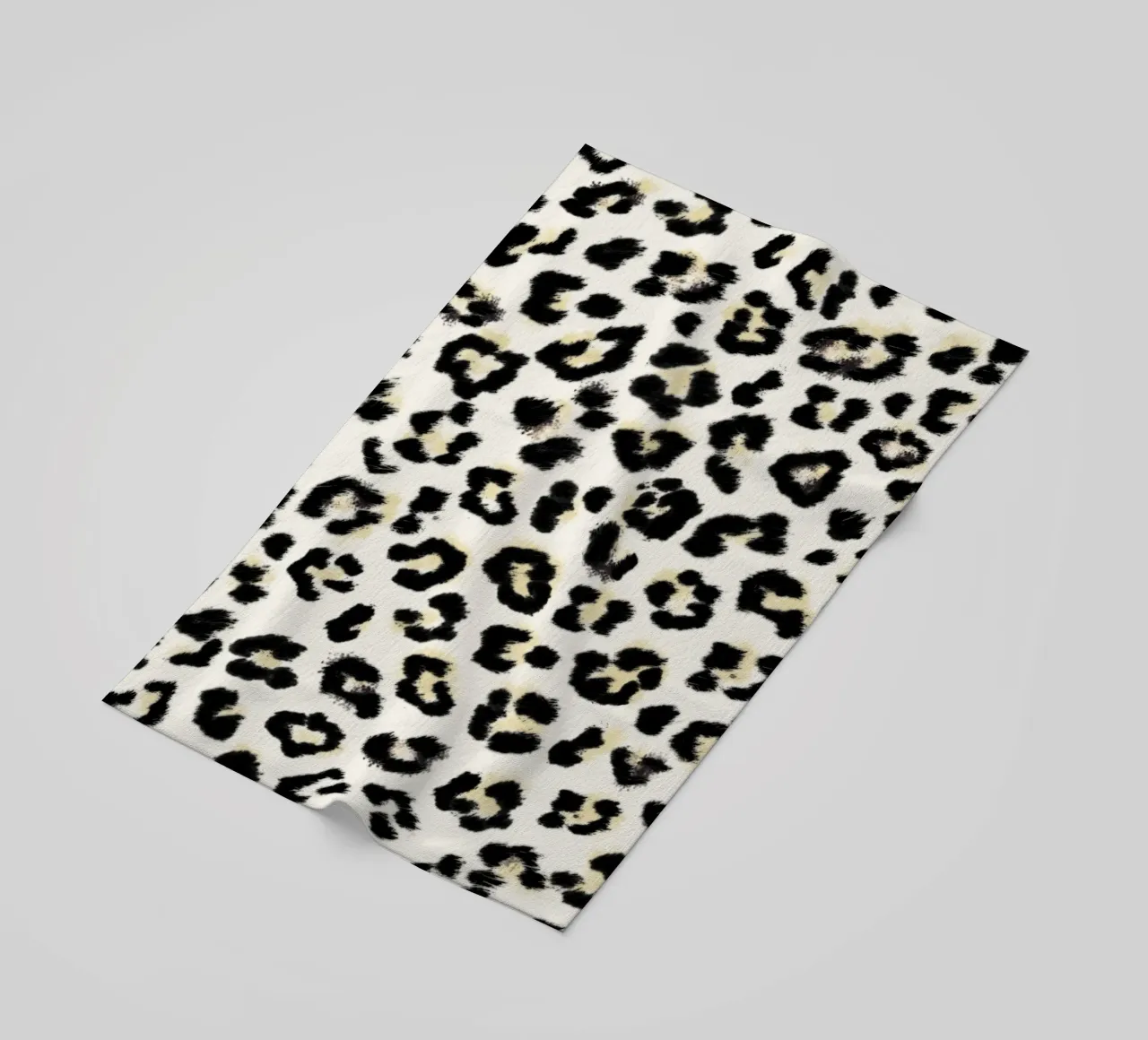 Feline Animal Print telo mare da anisillustration