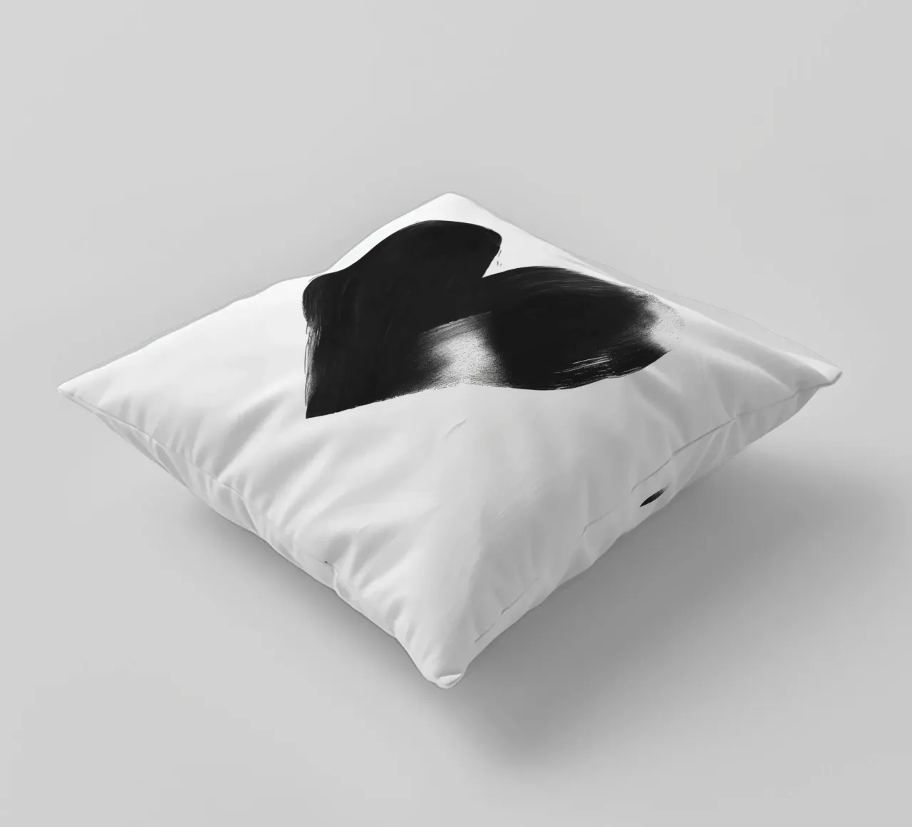 Cuore dipinto cuscino da Katja Stehle Design