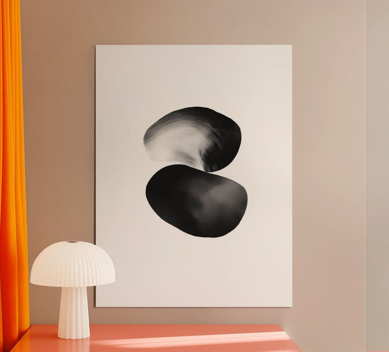 Gemalte Steine Poster von Katja Stehle Design