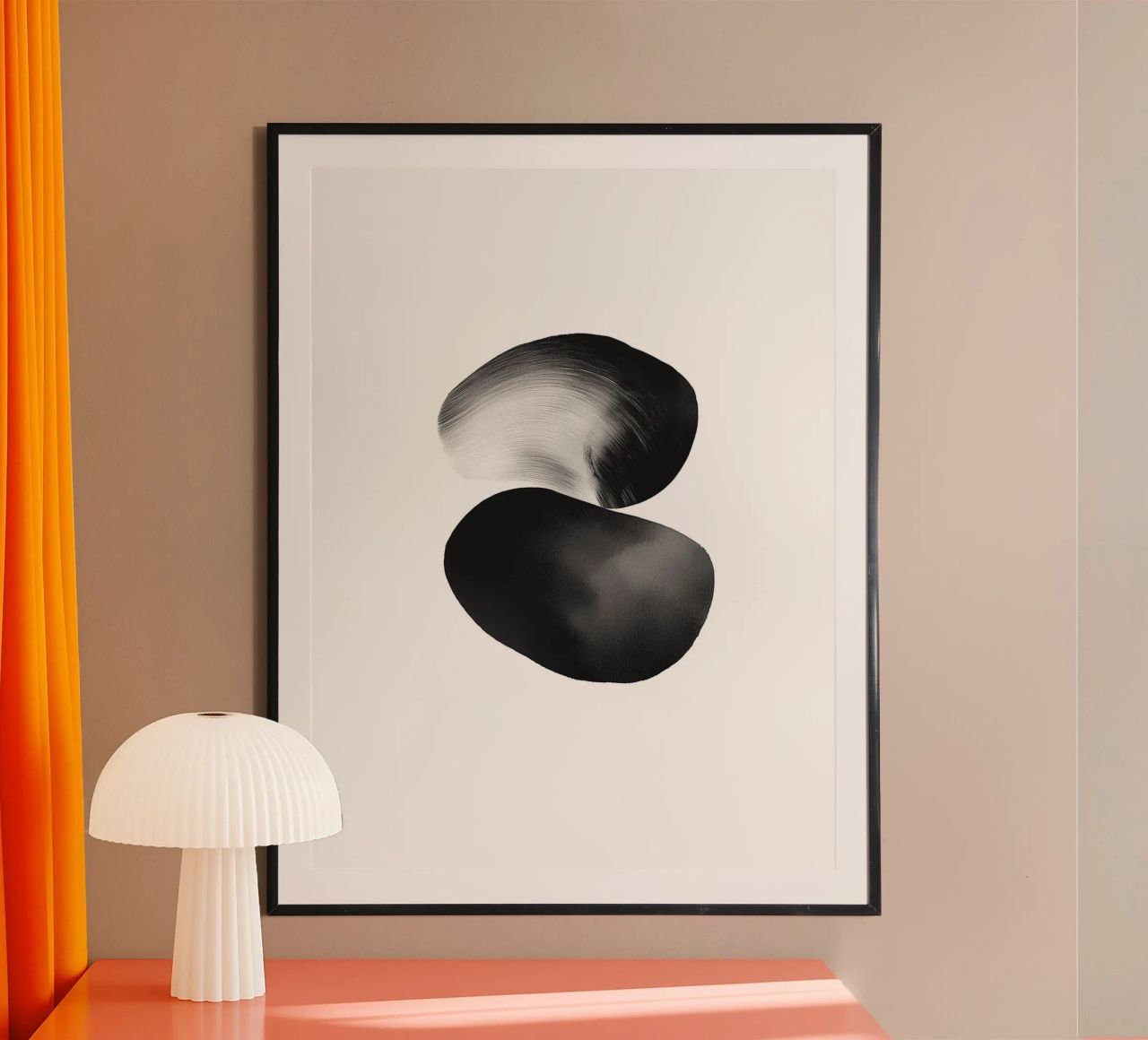 Gemalte Steine Poster von Katja Stehle Design
