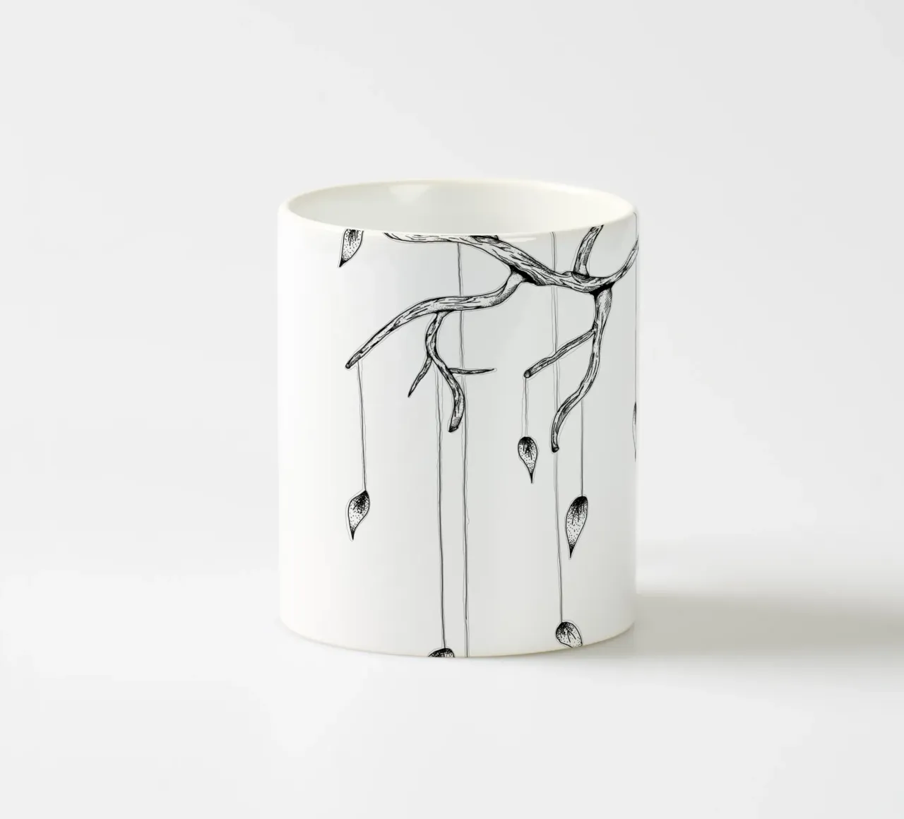 Lineart | falling Leaves tazza in ceramica da venten