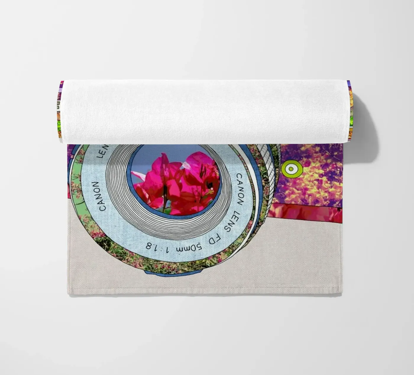 Floral Camera telo mare da Bianca Green