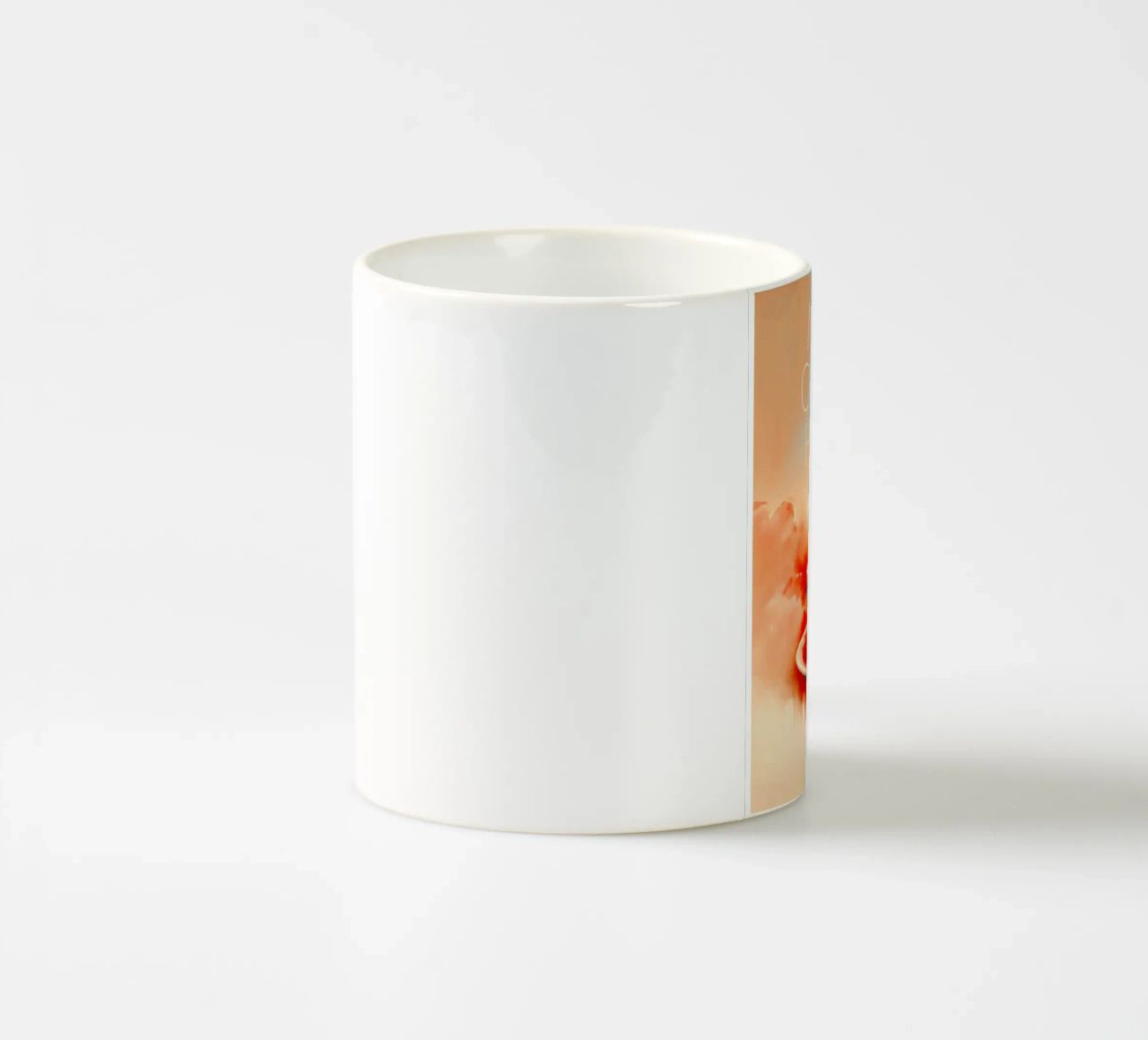 Nebbia mattutina e sogni di caffè tazza in ceramica da Frame & Fame