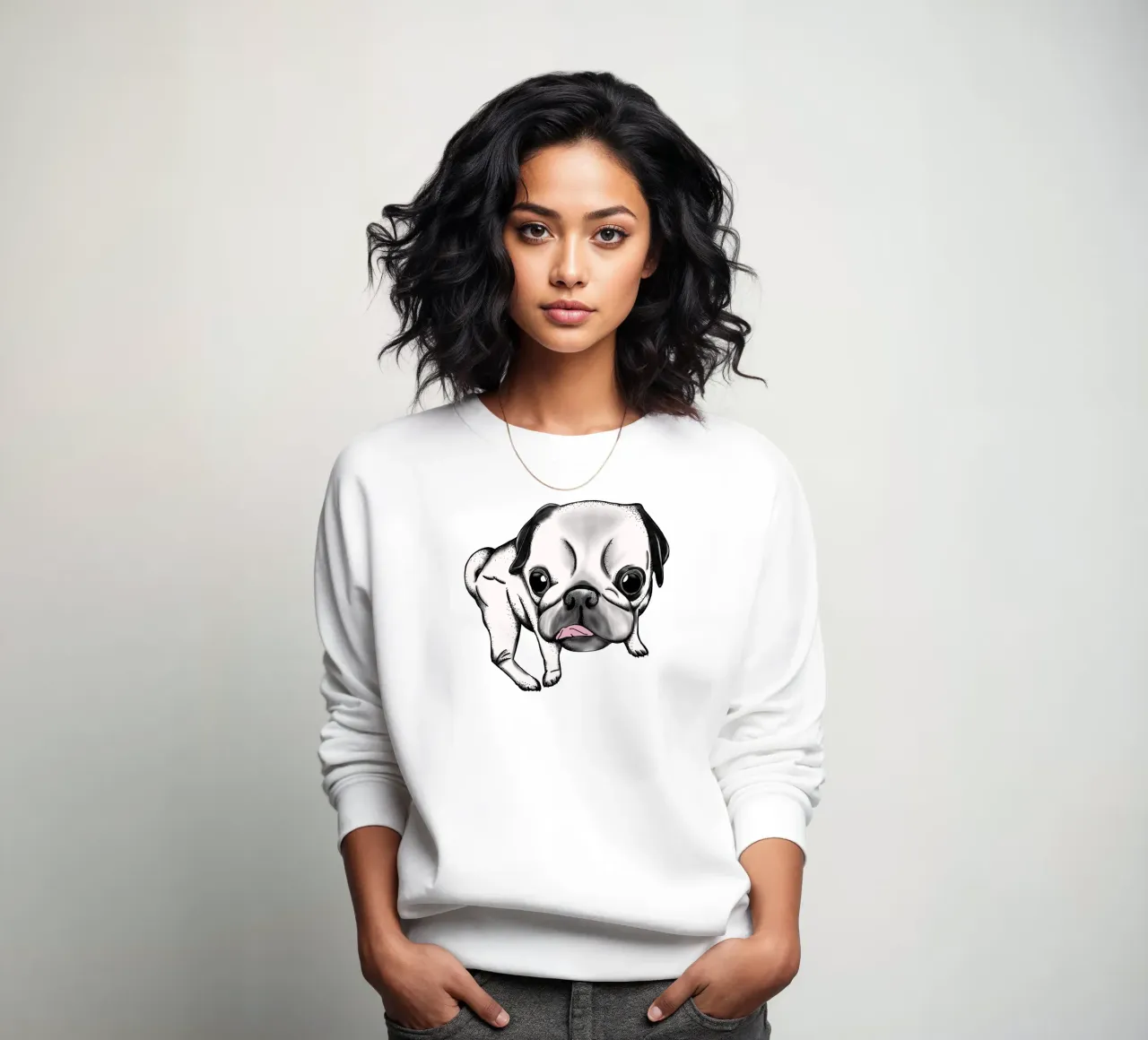 Pugart | RonYeah sweatshirt by venten