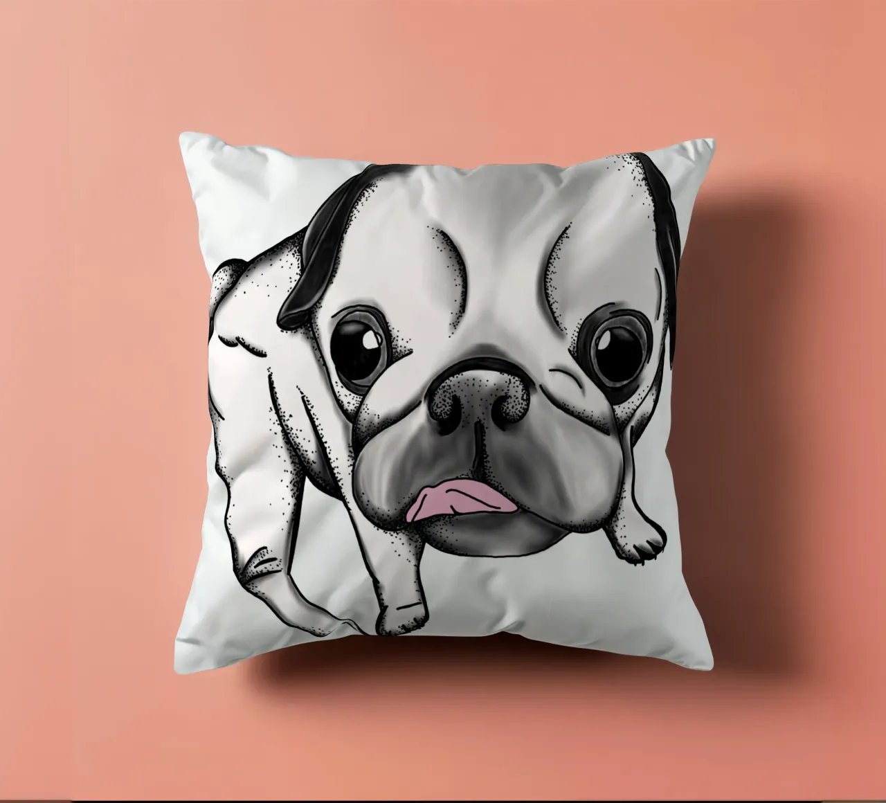 Pugart | RonYeah cuscino da venten