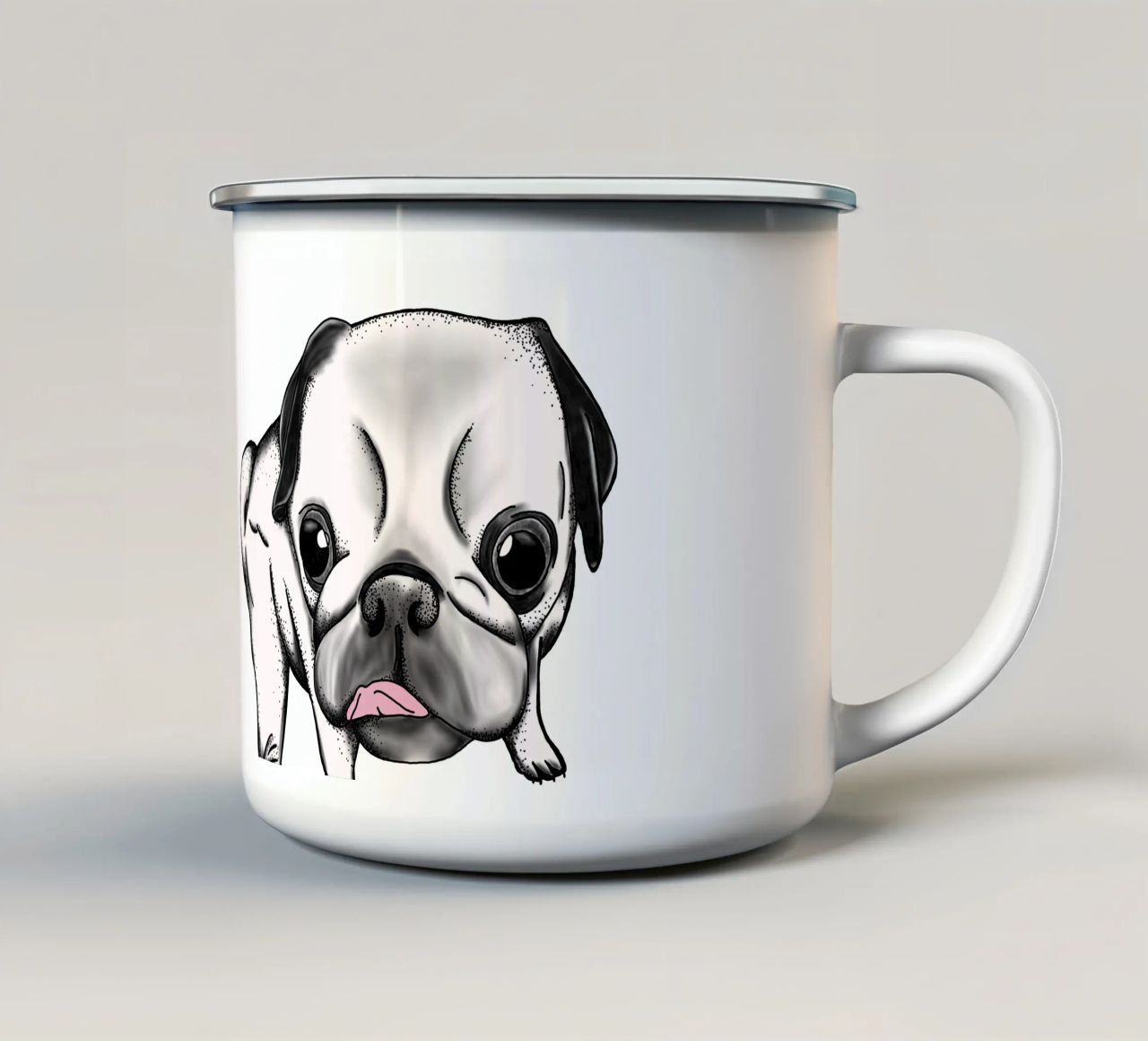 Pugart | RonYeah tazza in smalto da venten