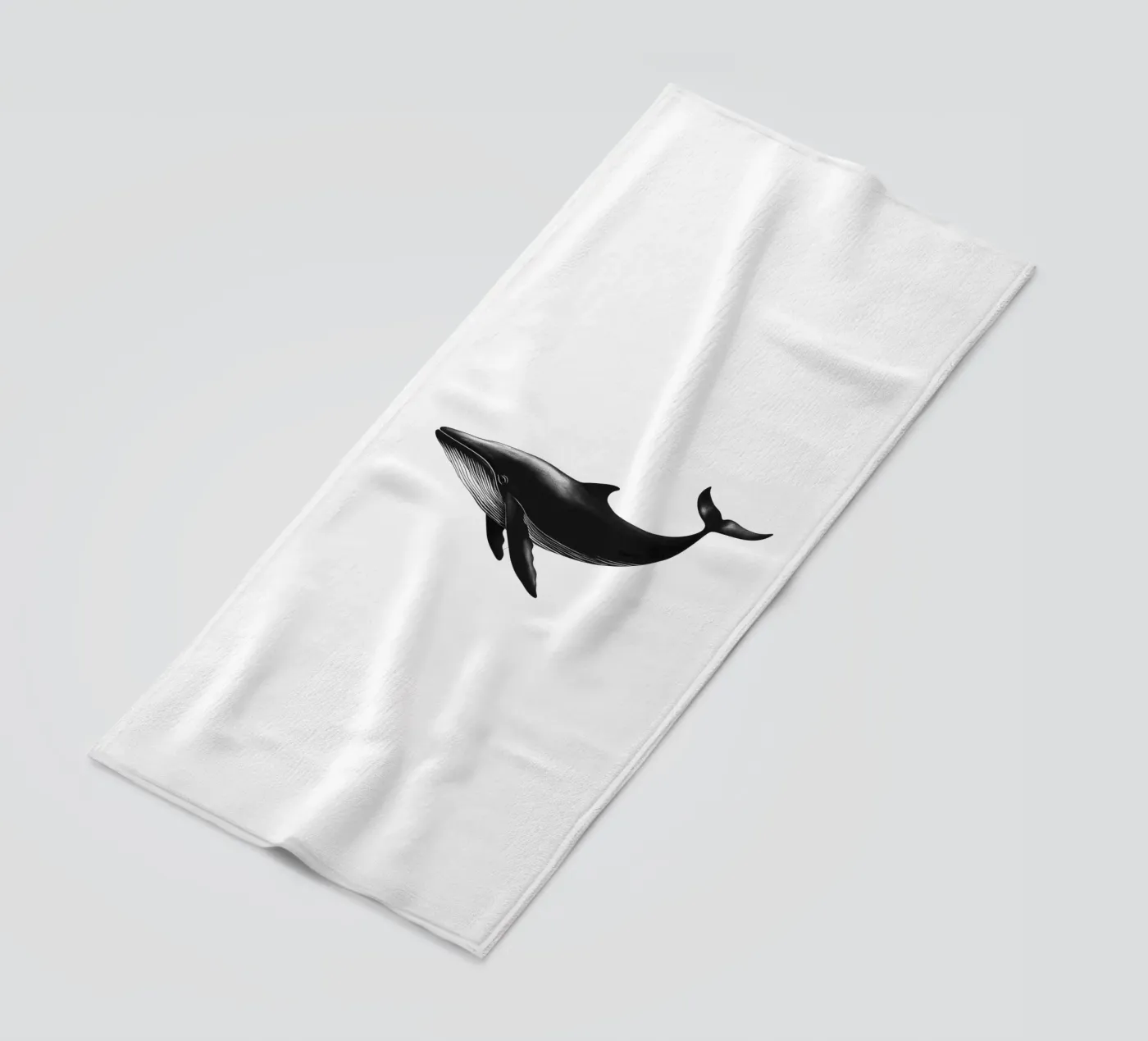 Balena dipinta telo mare da Katja Stehle Design
