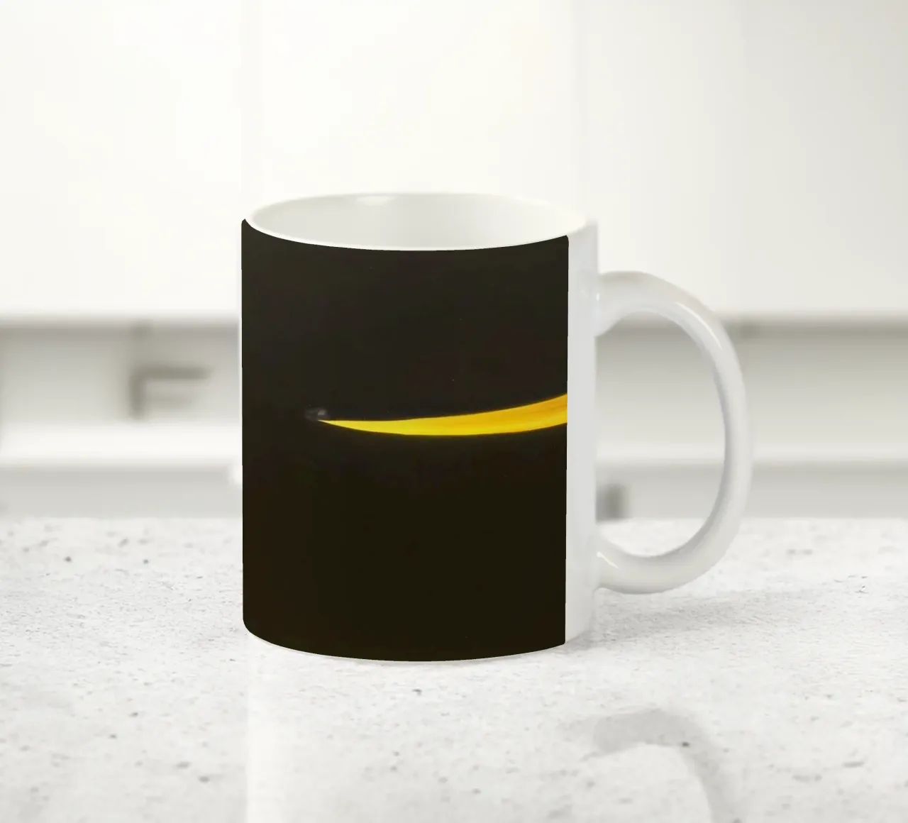 Aereo e luna tazza in ceramica da Impressionismus by LK