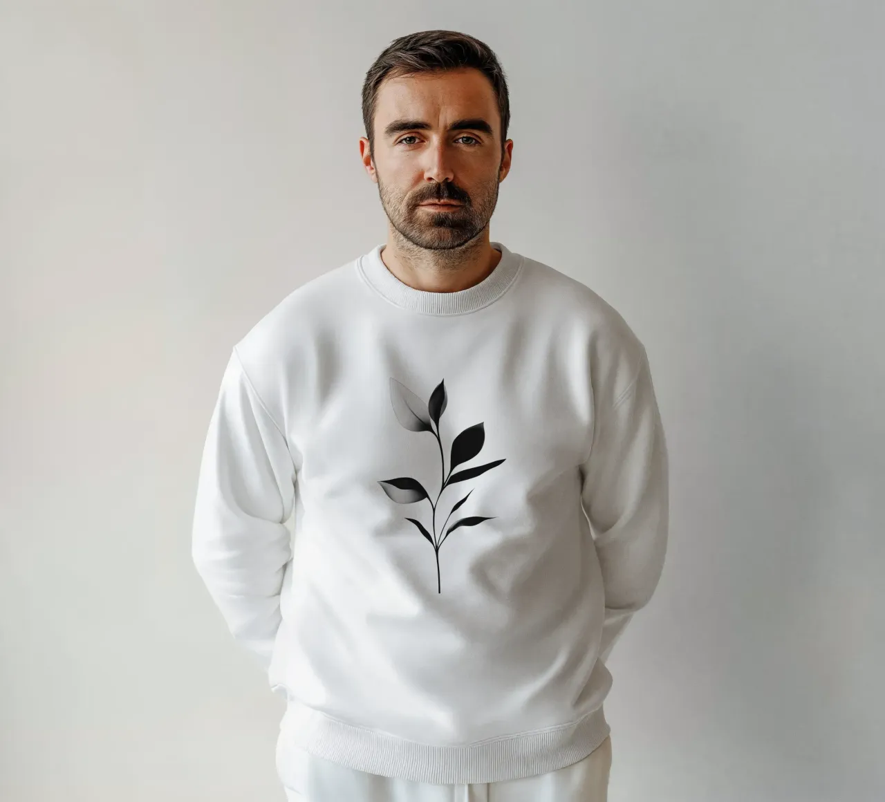 Impianto astratto felpa da Katja Stehle Design
