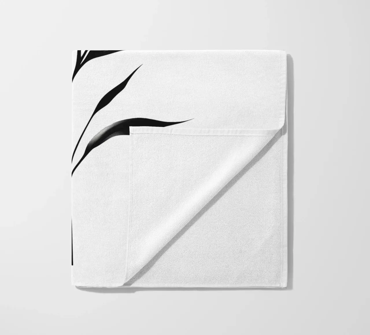 Impianto astratto telo mare da Katja Stehle Design