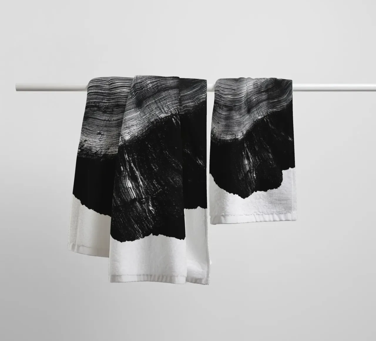 Xilografia 2 asciugamano da bagno da Katja Stehle Design
