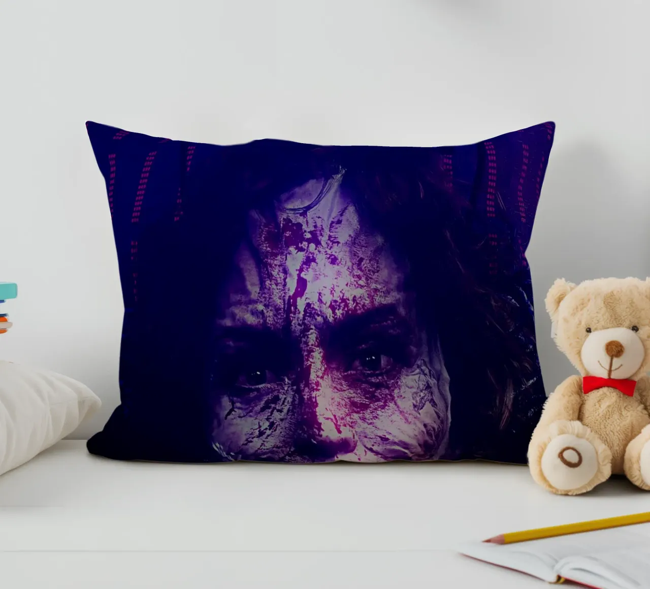 Alien Xenomorph - In The Name of The Father decorative cushion by the-witcher