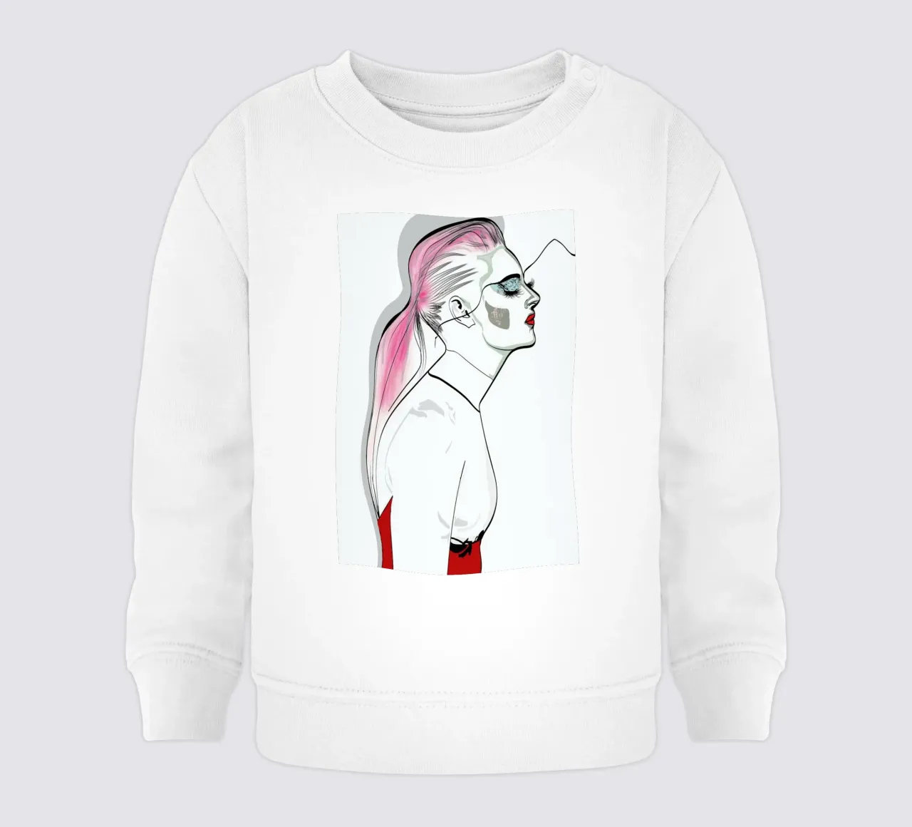 Pretty in Pink 2 sudadera de bebé de Marcell Naubert