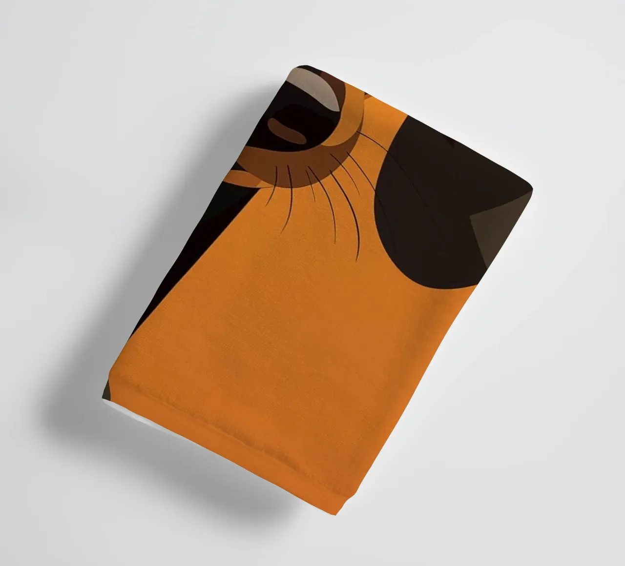Dachshund with glasses towel by Katja Stehle Design