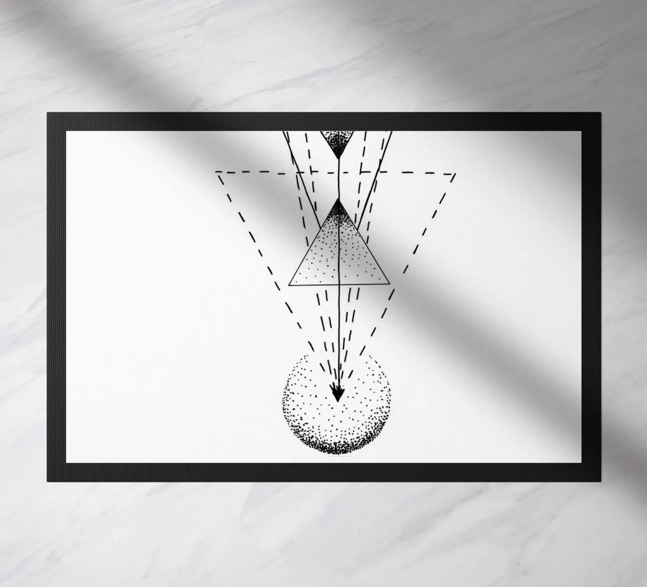 Lineart | TriangleMandala zerbino da venten