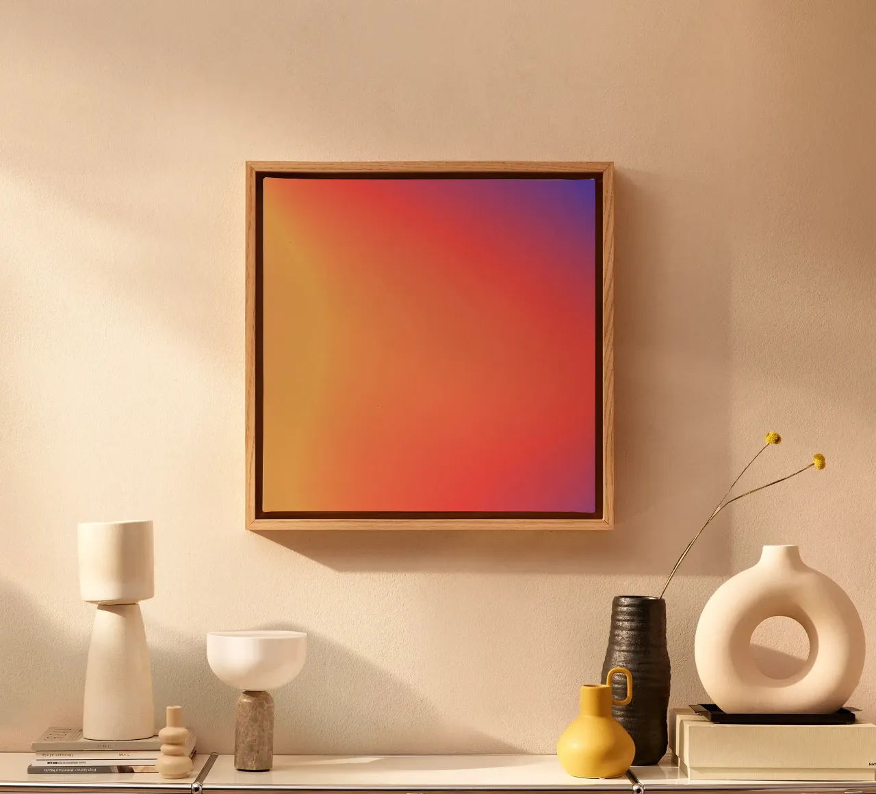 MULTIDIMENSIONAL SUN tela da ÂME LIBRE STUDIO