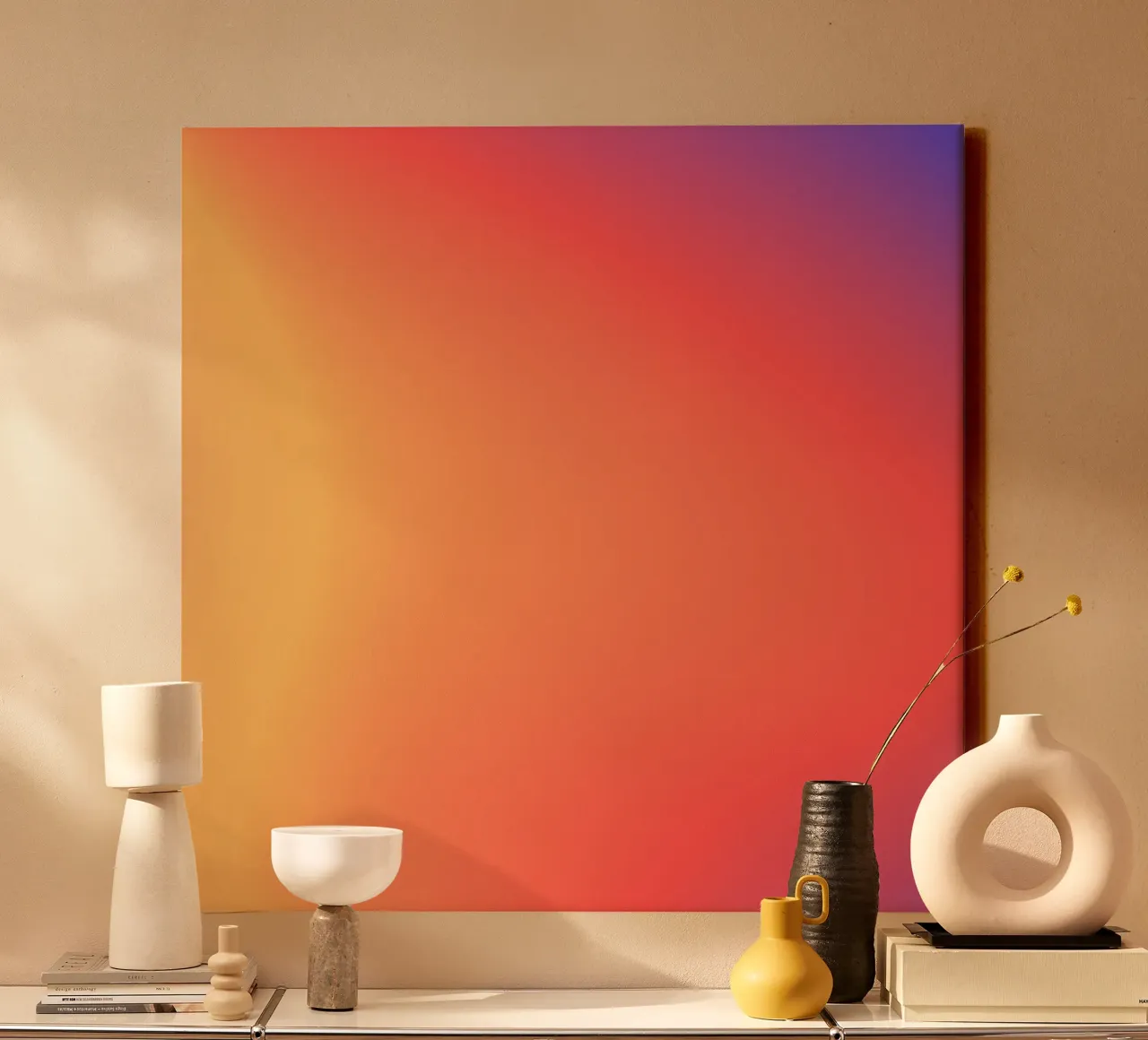 MULTIDIMENSIONAL SUN tela da ÂME LIBRE STUDIO