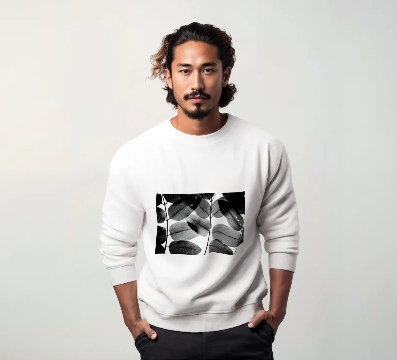 Experiments with Leaves 1 Sweatshirt von Tal Paz-Fridman