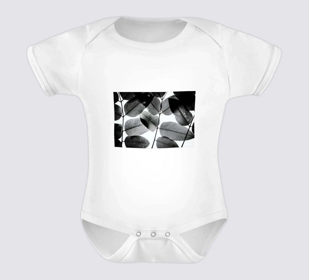 Experiments with Leaves 1 body neonato maniche corte da Tal Paz-Fridman