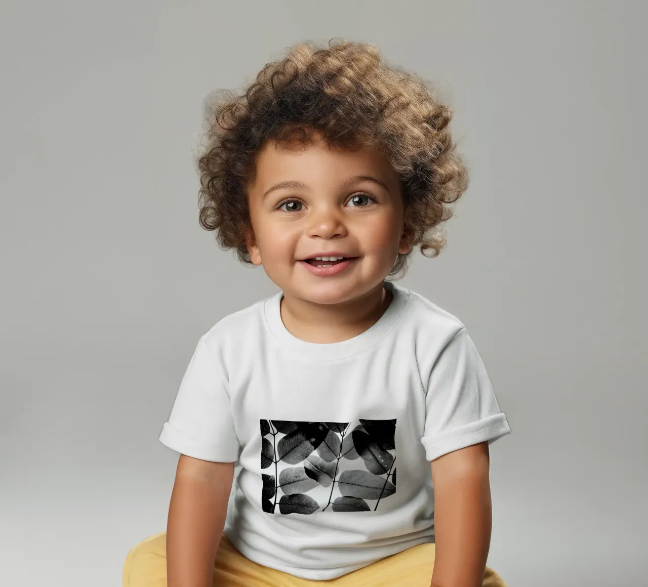 Experiments with Leaves 1 baby t-shirt van Tal Paz-Fridman