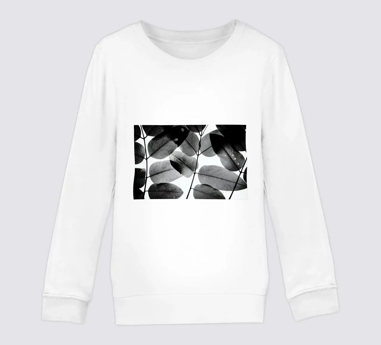 Experiments with Leaves 1 kinder sweatshirt van Tal Paz-Fridman