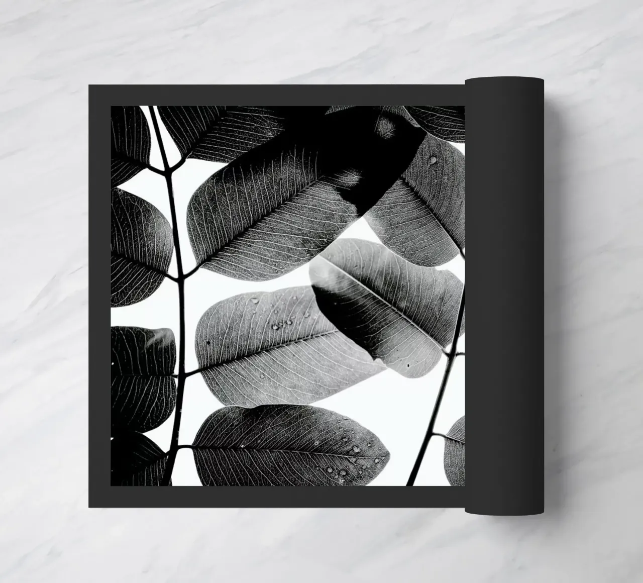 Experiments with Leaves 1 felpudo de Tal Paz-Fridman