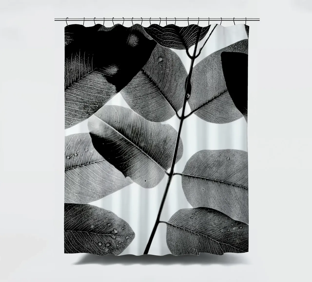 Experiments with Leaves 1 tenda da doccia da Tal Paz-Fridman