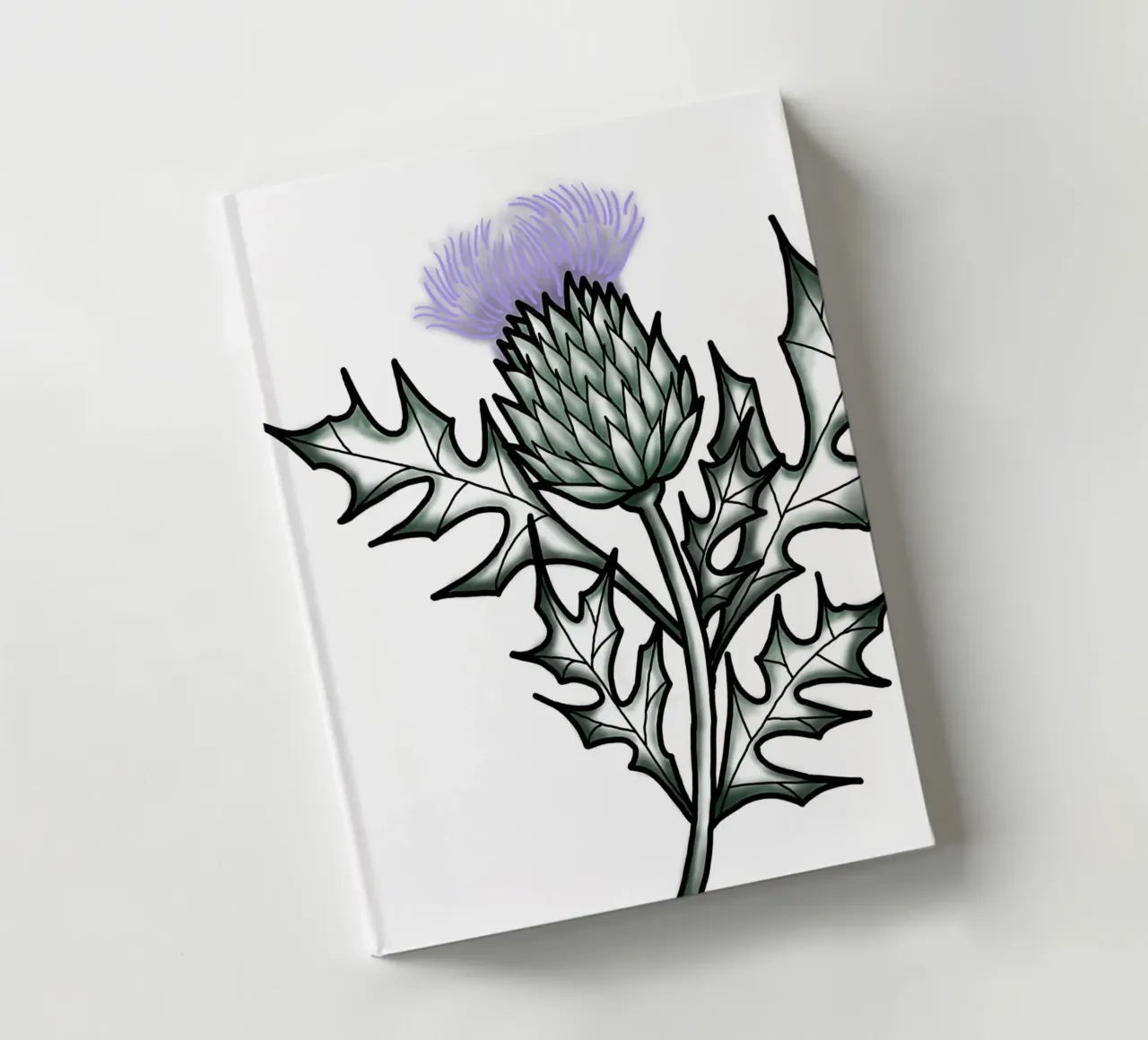 Lineart | Distel notebook by venten