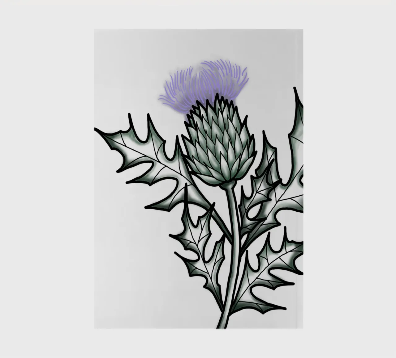 Lineart | Distel notebook by venten