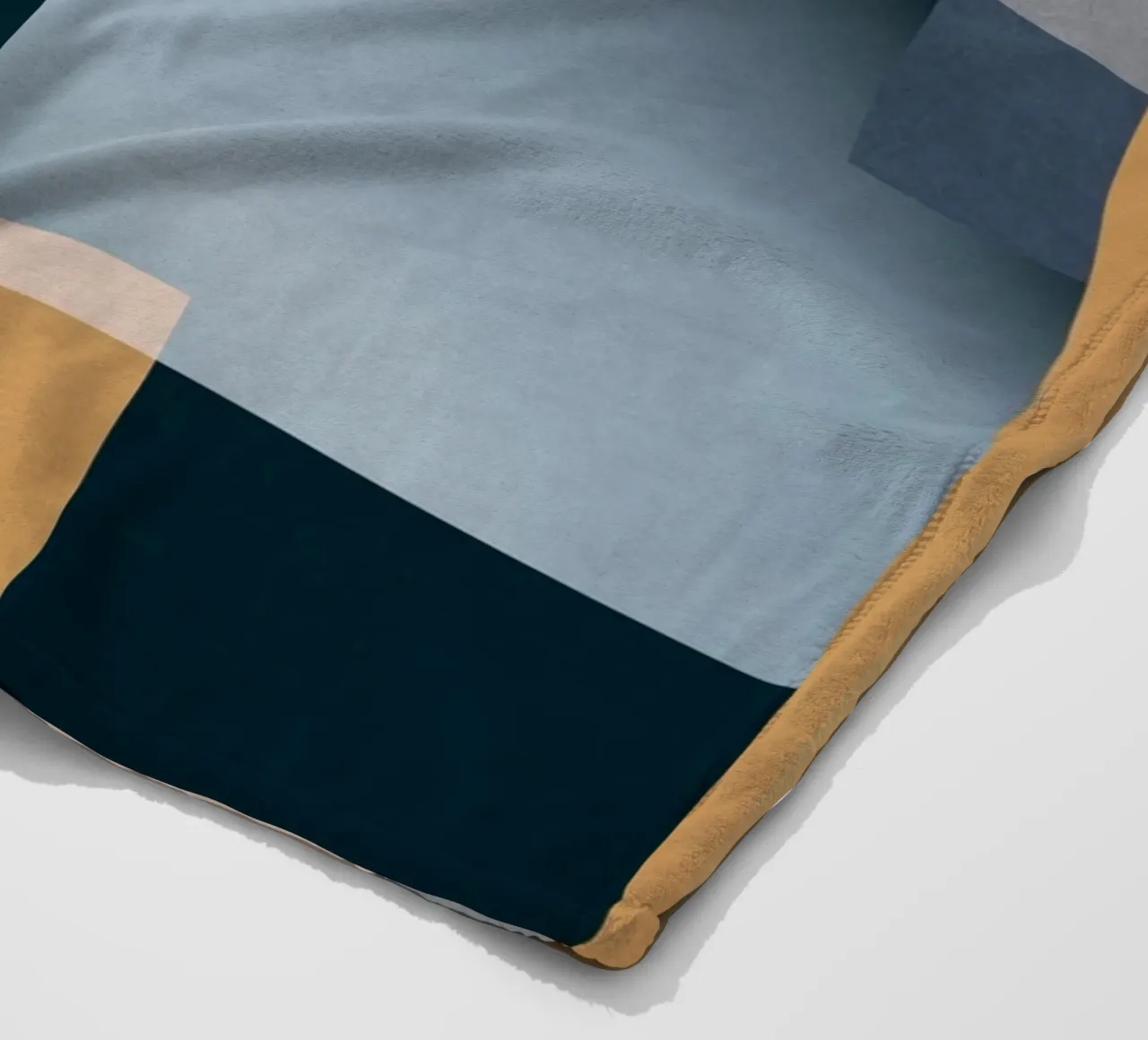 Astrazione moderna Mousse di moka 5 coperta in pile da Gaite