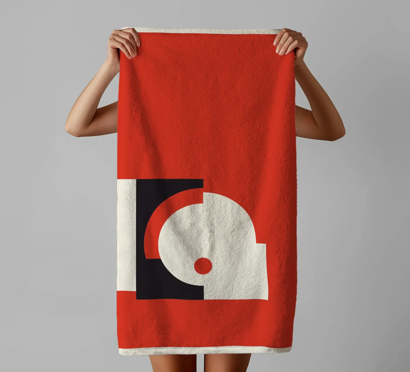 Halfmoon badhanddoek van Hey Vincent