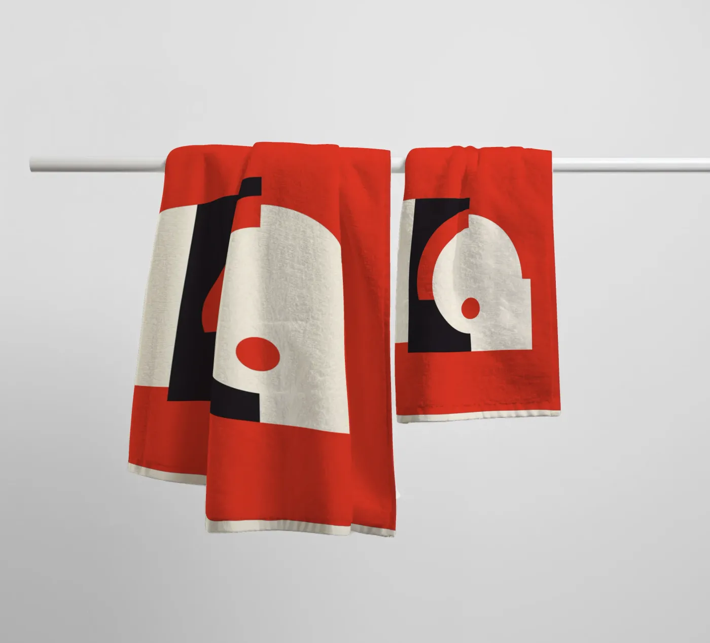 Halfmoon badhanddoek van Hey Vincent