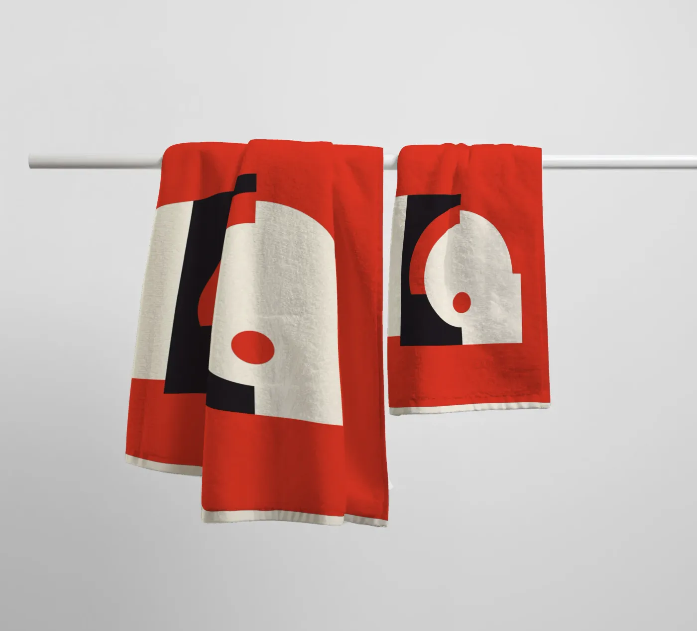 Halfmoon towel by Hey Vincent