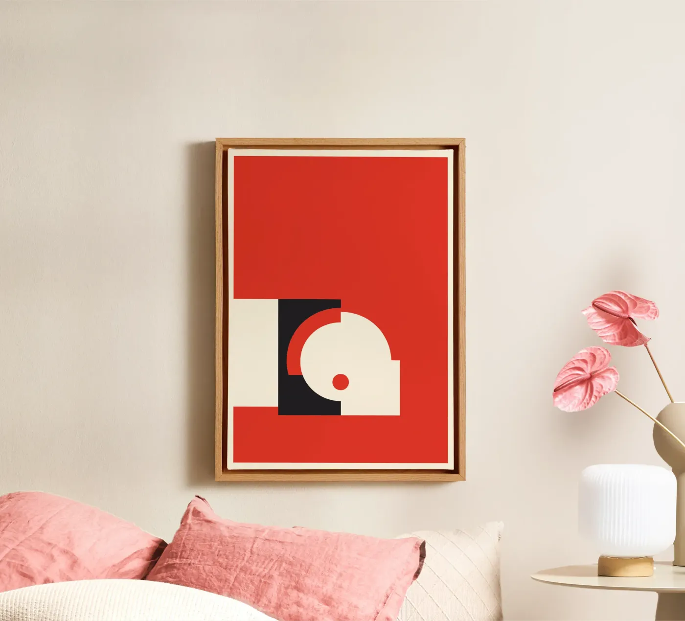 Halfmoon canvas by Hey Vincent