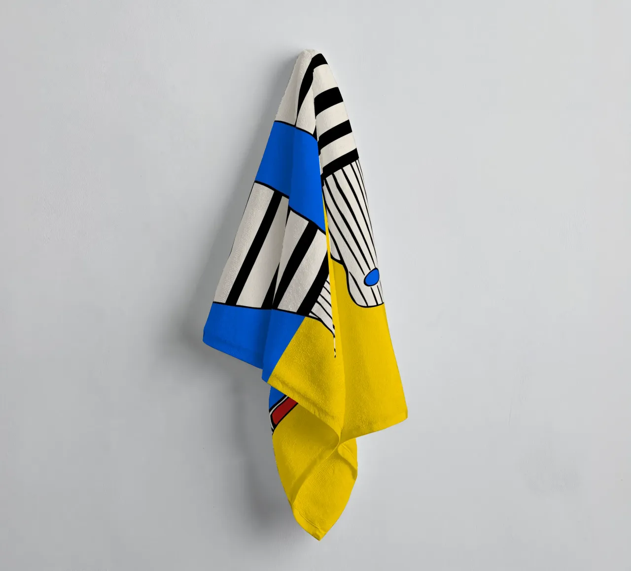 Happy Socks towel by Hey Vincent