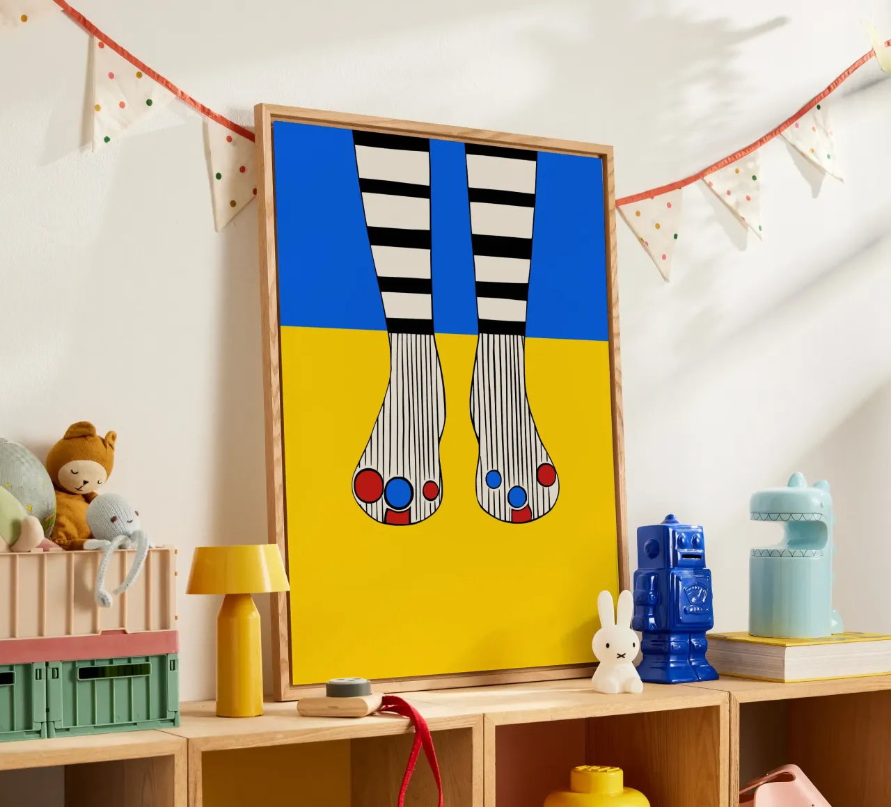 Happy Socks plexiglass da Hey Vincent