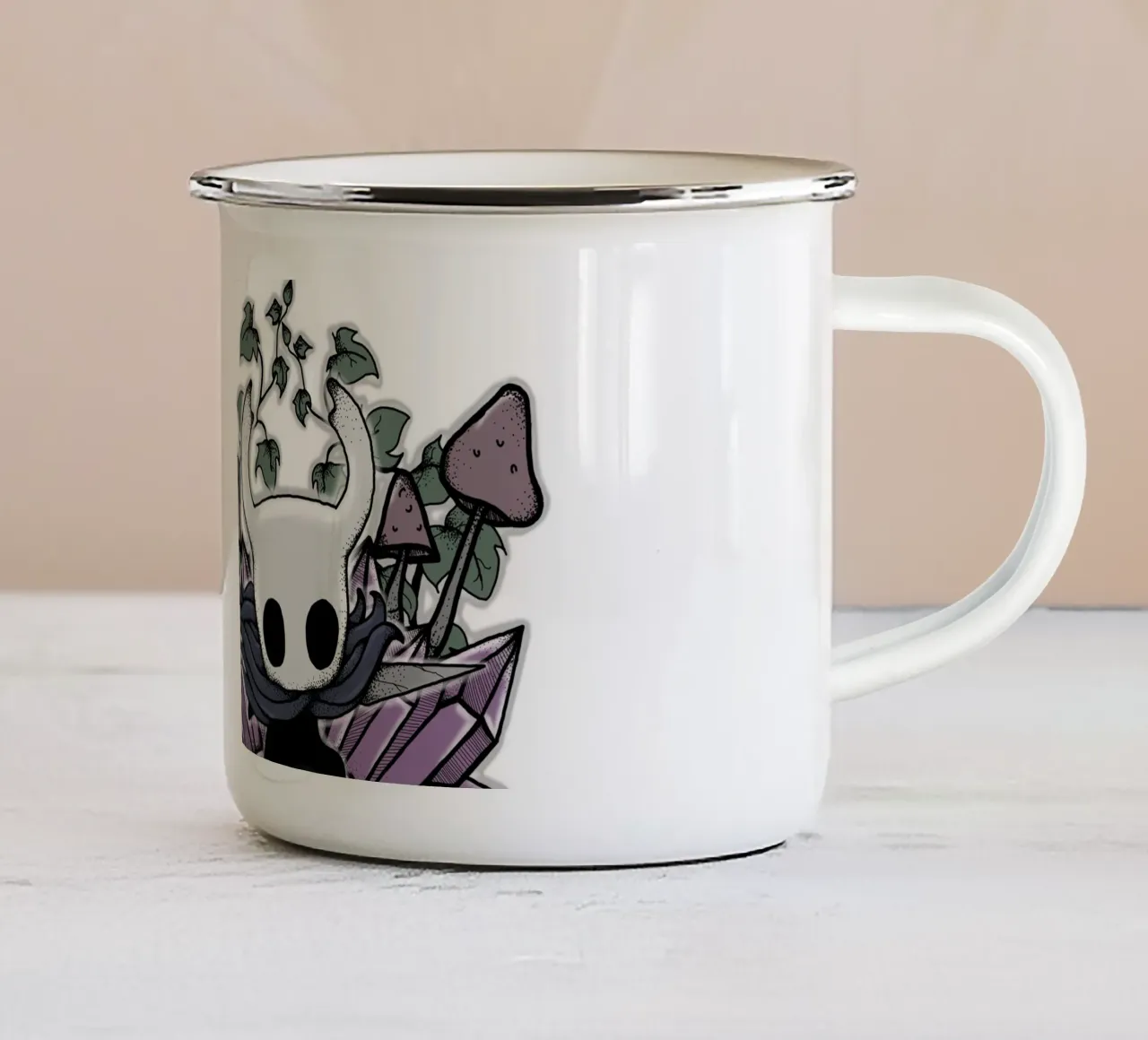 Fanart | kleiner Ritter - kristall tazza in smalto da venten