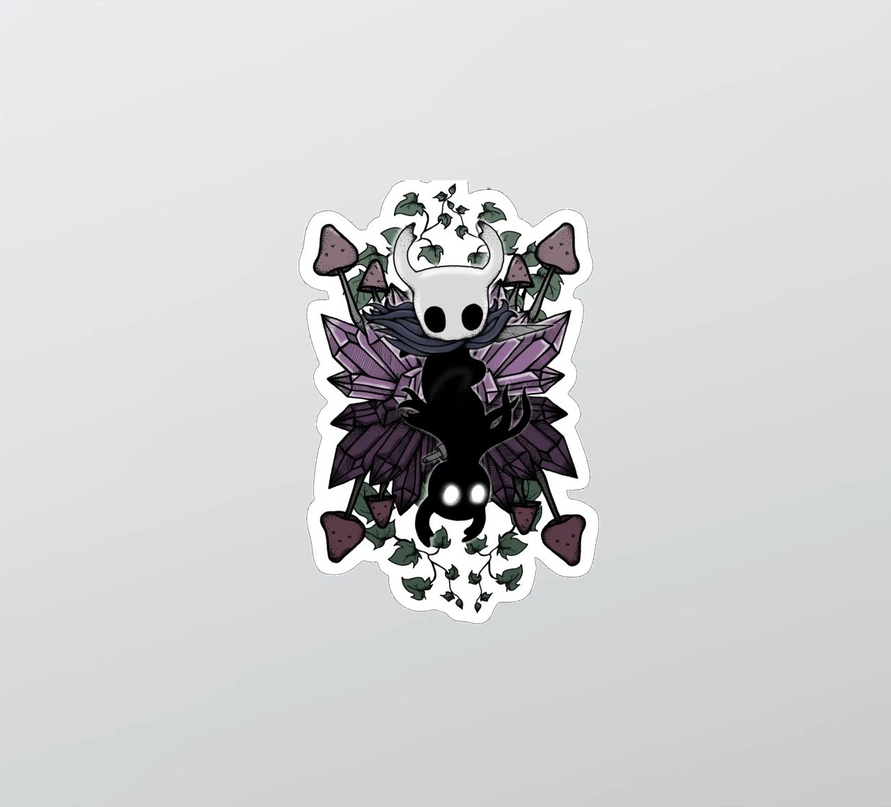 Fanart | kleiner Ritter - kristall Sticker von venten