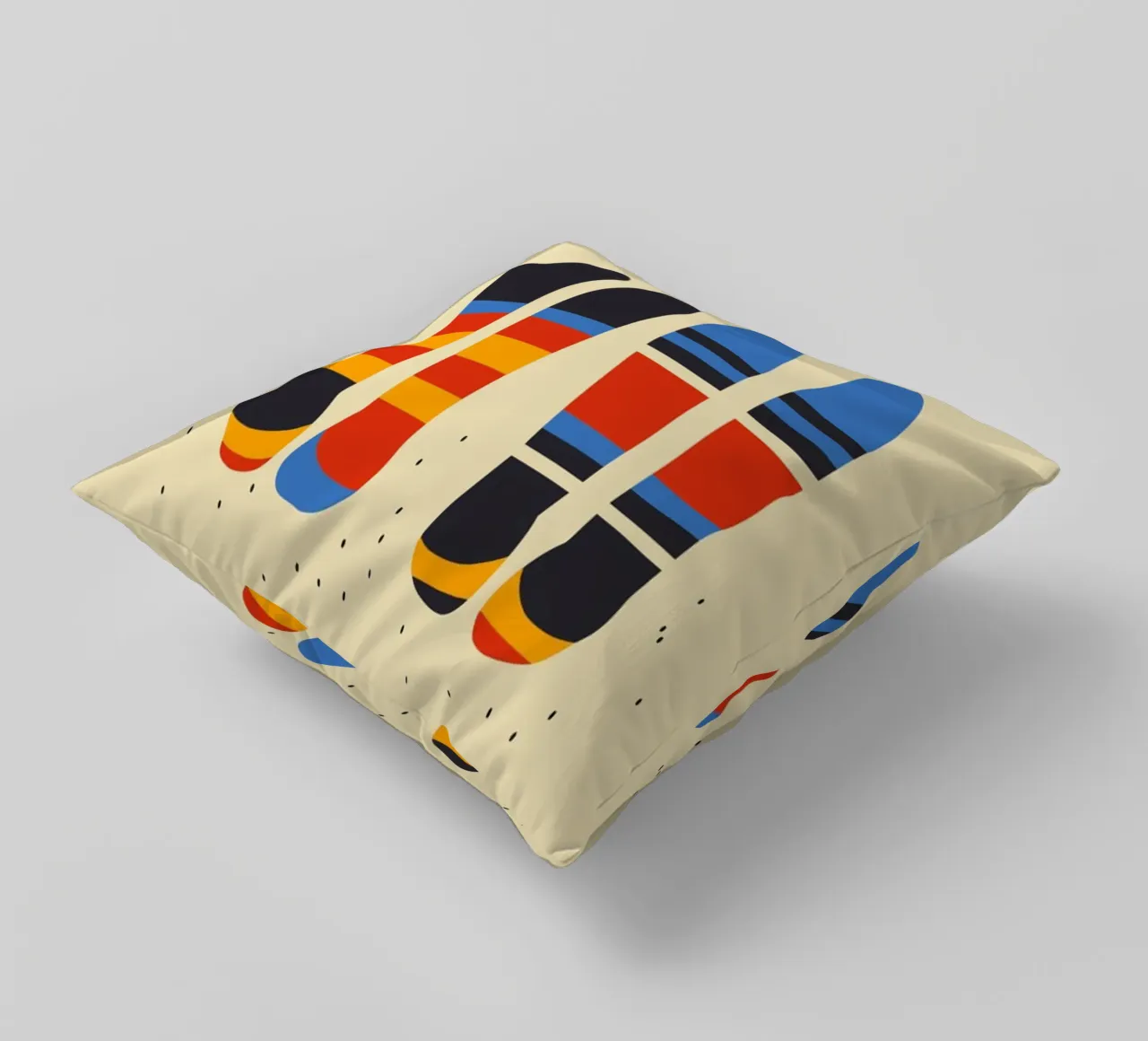Happy Abstract Socks cuscino da Hey Vincent