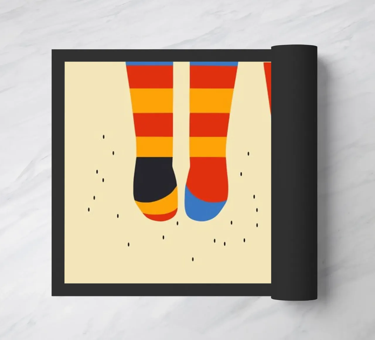 Happy Abstract Socks zerbino da Hey Vincent