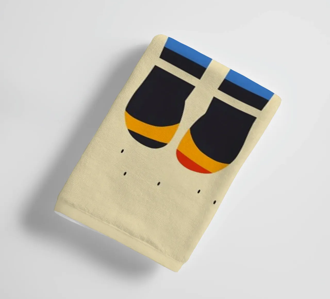 Happy Abstract Socks asciugamano da bagno da Hey Vincent