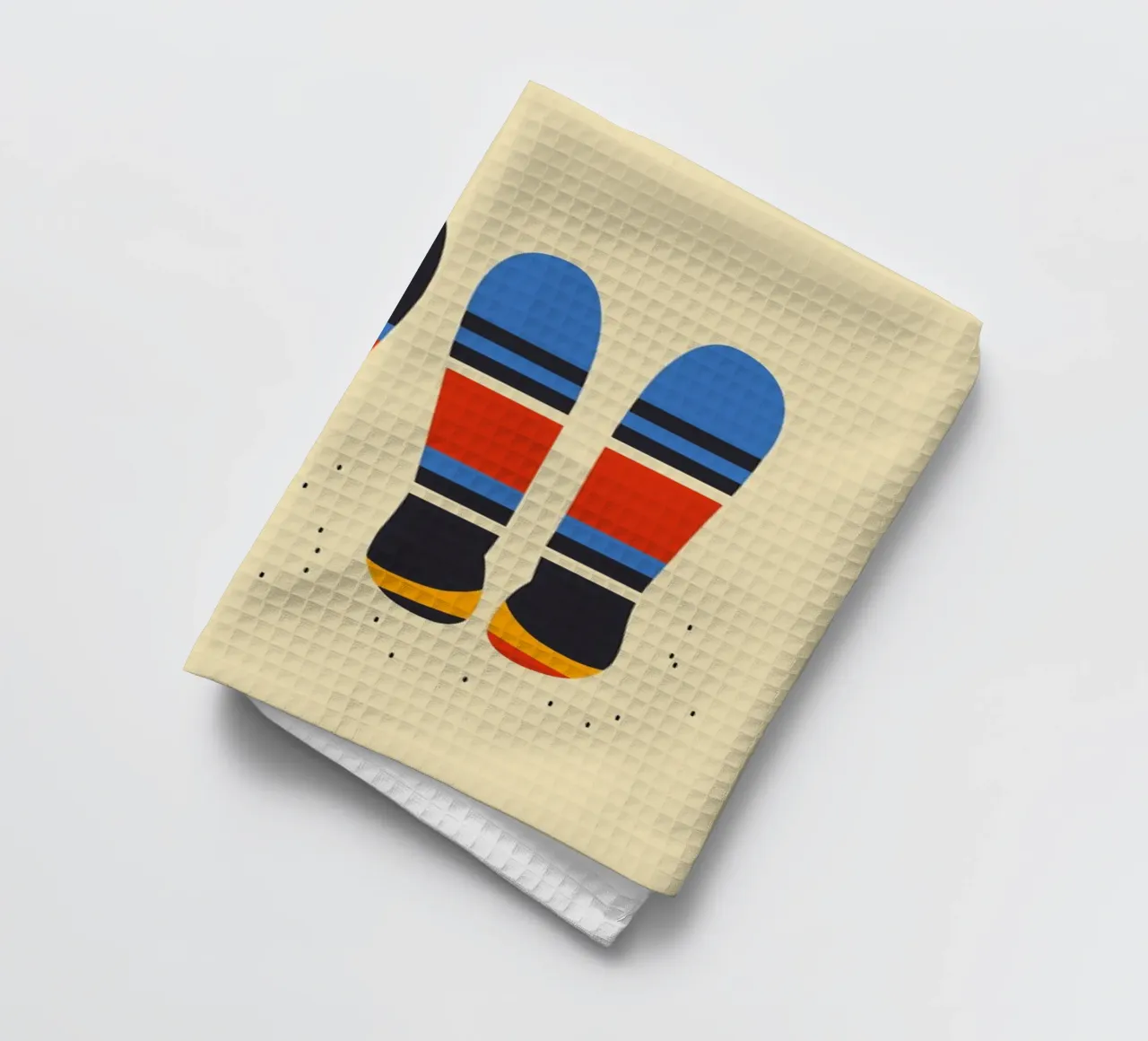 Happy Abstract Socks canovaccio da cucina da Hey Vincent