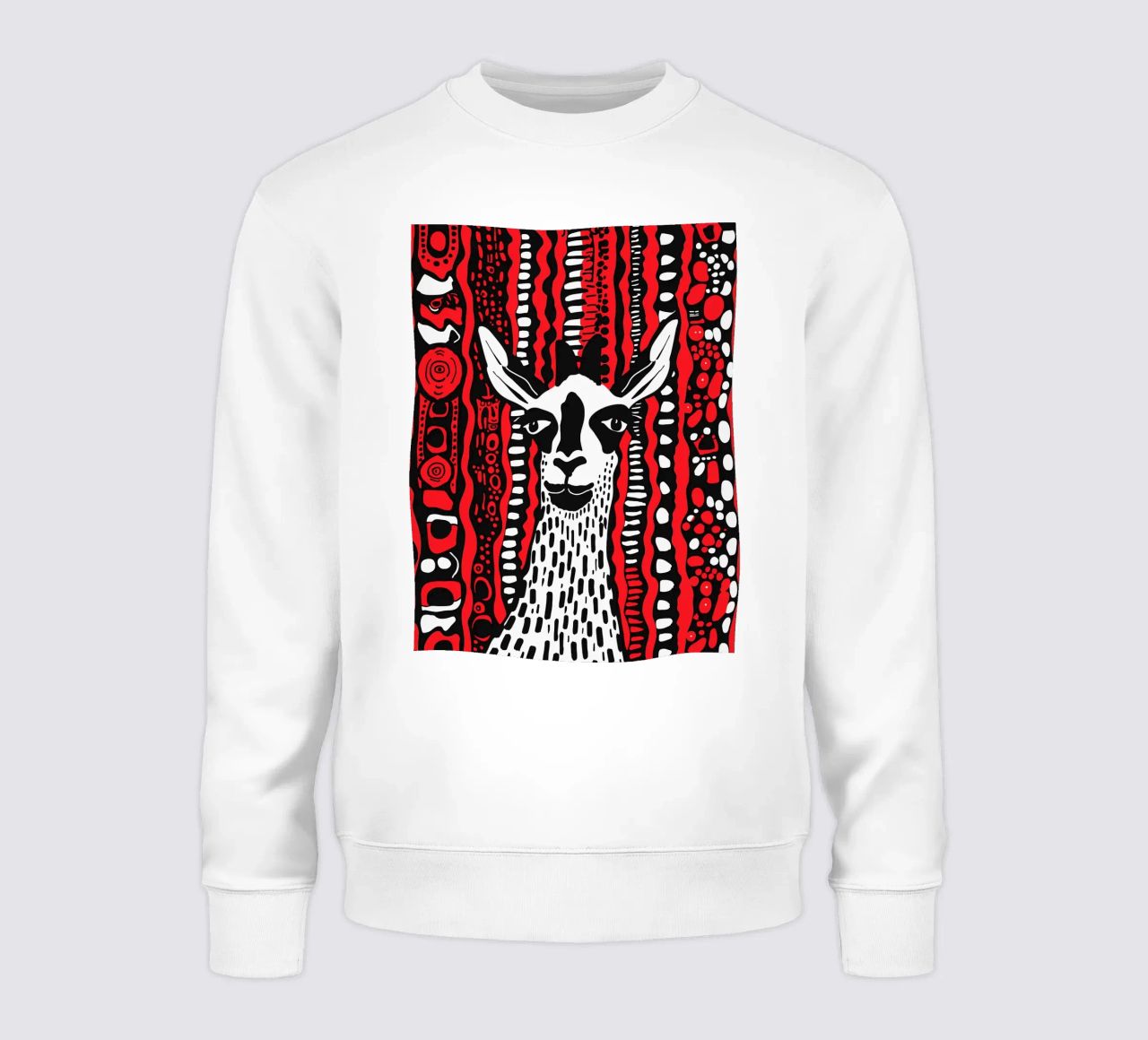 Red Lama felpa da Hey Vincent