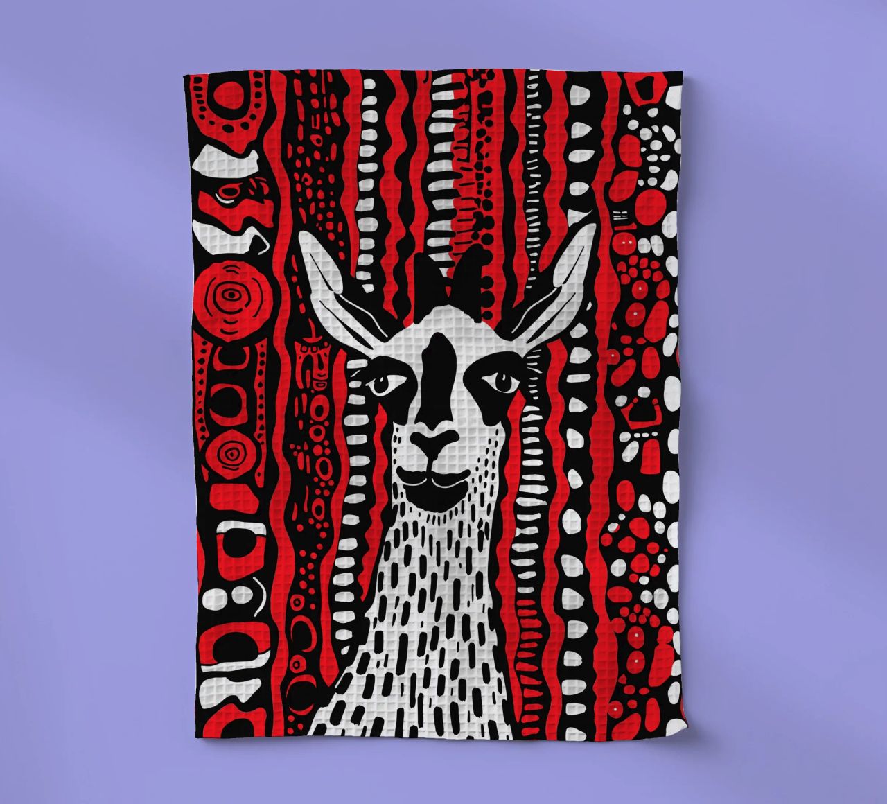 Red Lama torchon de Hey Vincent