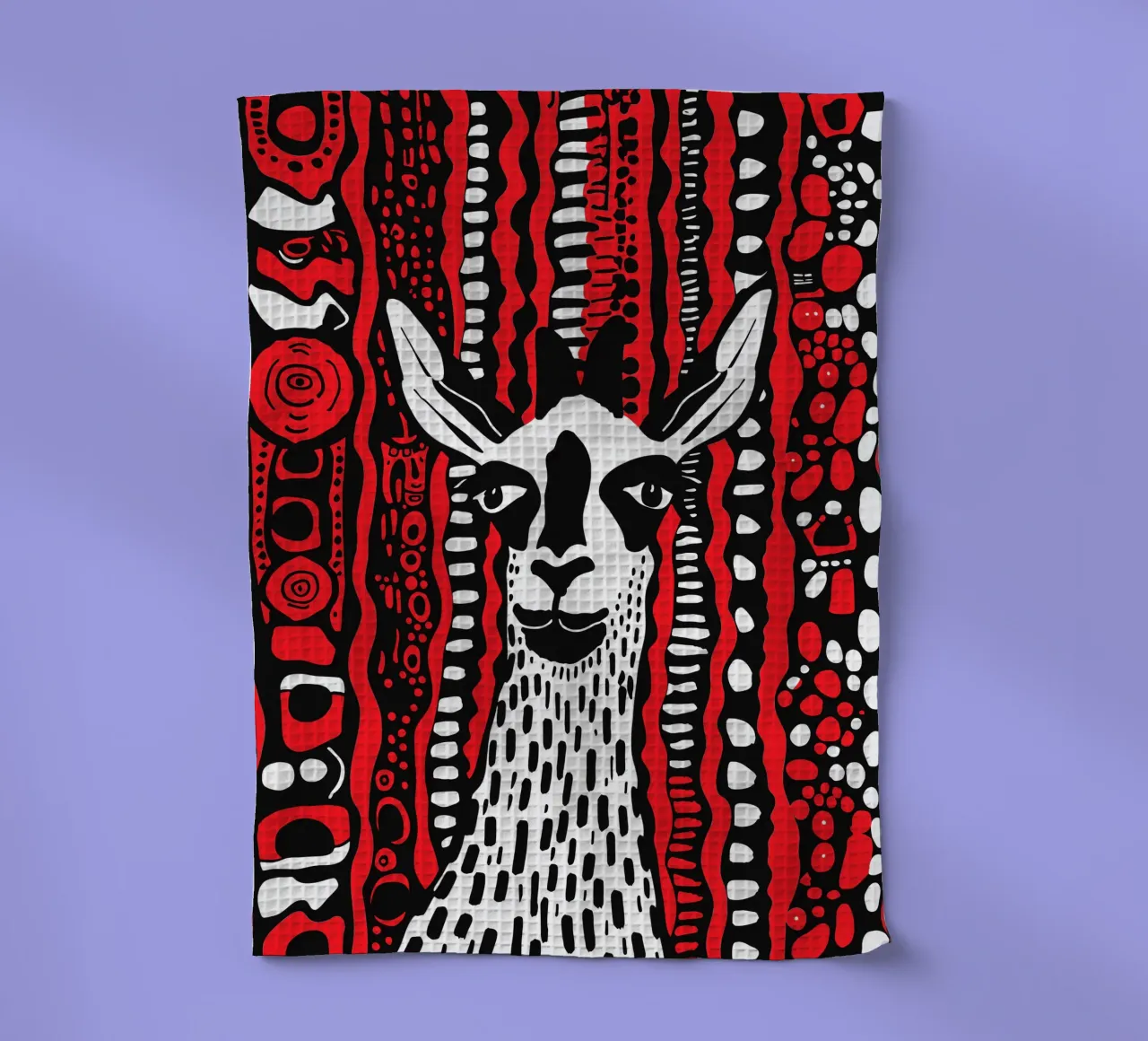 Red Lama paño de cocina de Hey Vincent