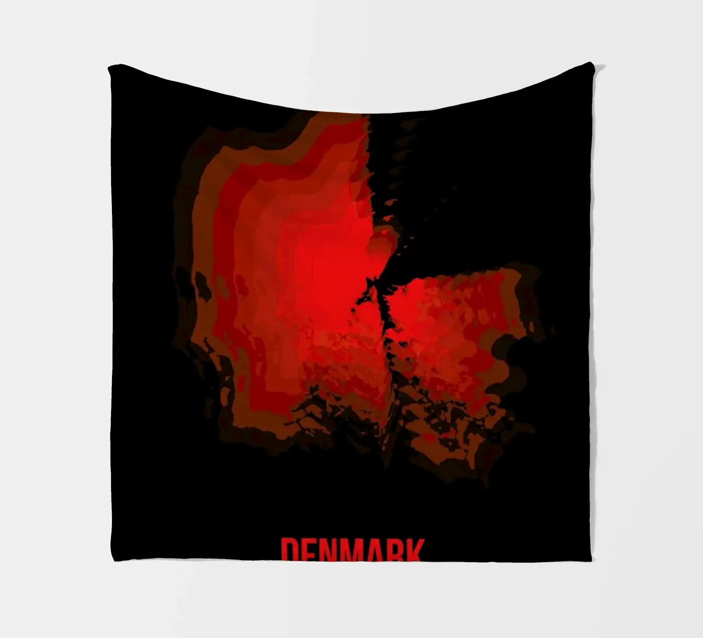 Denmark Radiant Map coperta in pile da Naxart