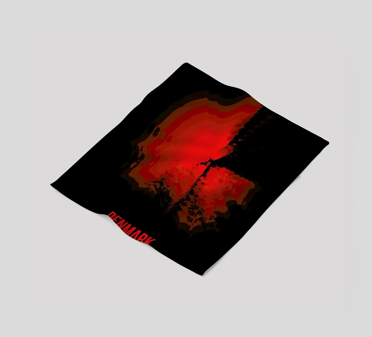 Denmark Radiant Map coperta in pile da Naxart