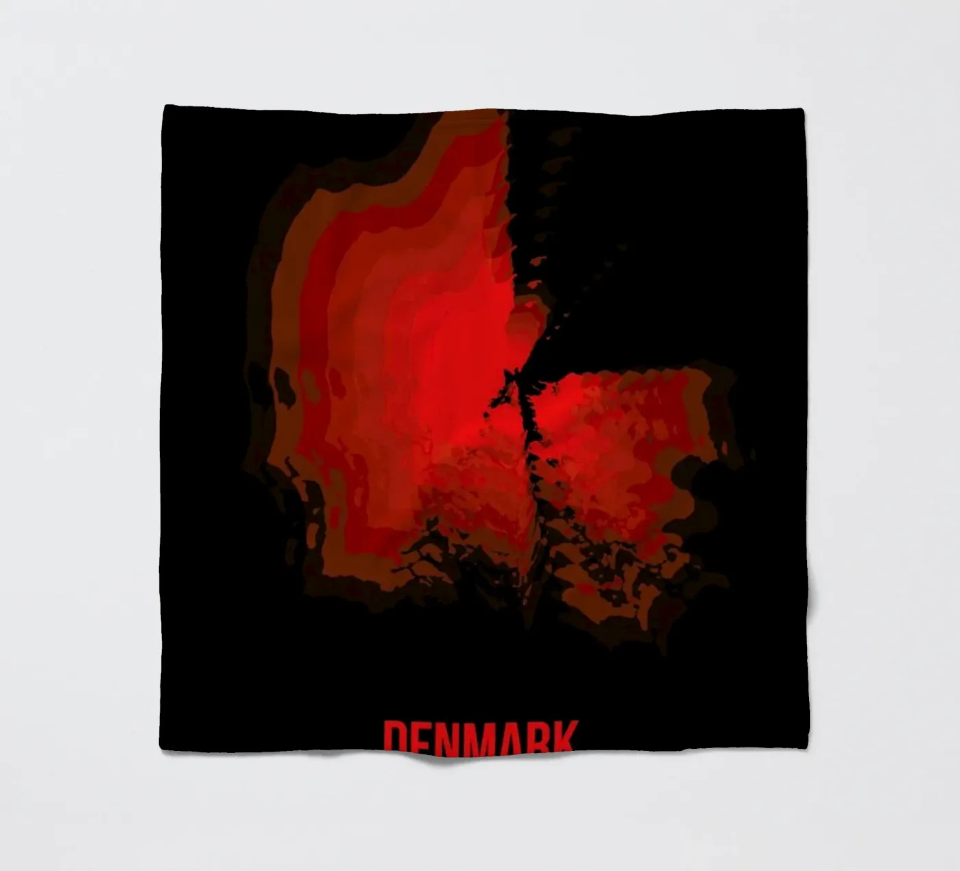 Denmark Radiant Map coperta in pile da Naxart